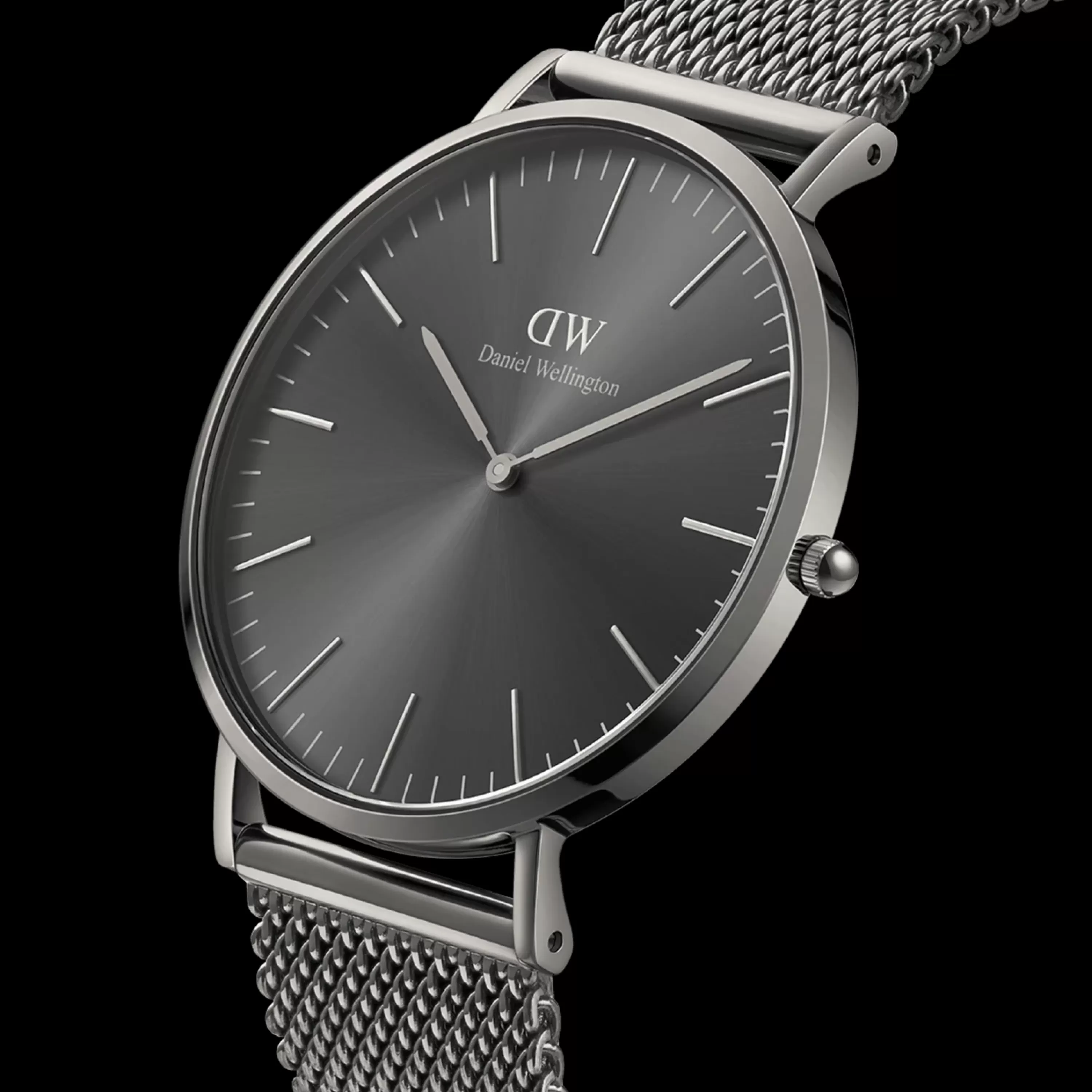 Daniel Wellington Men's Watches<Classic Mesh Graphite