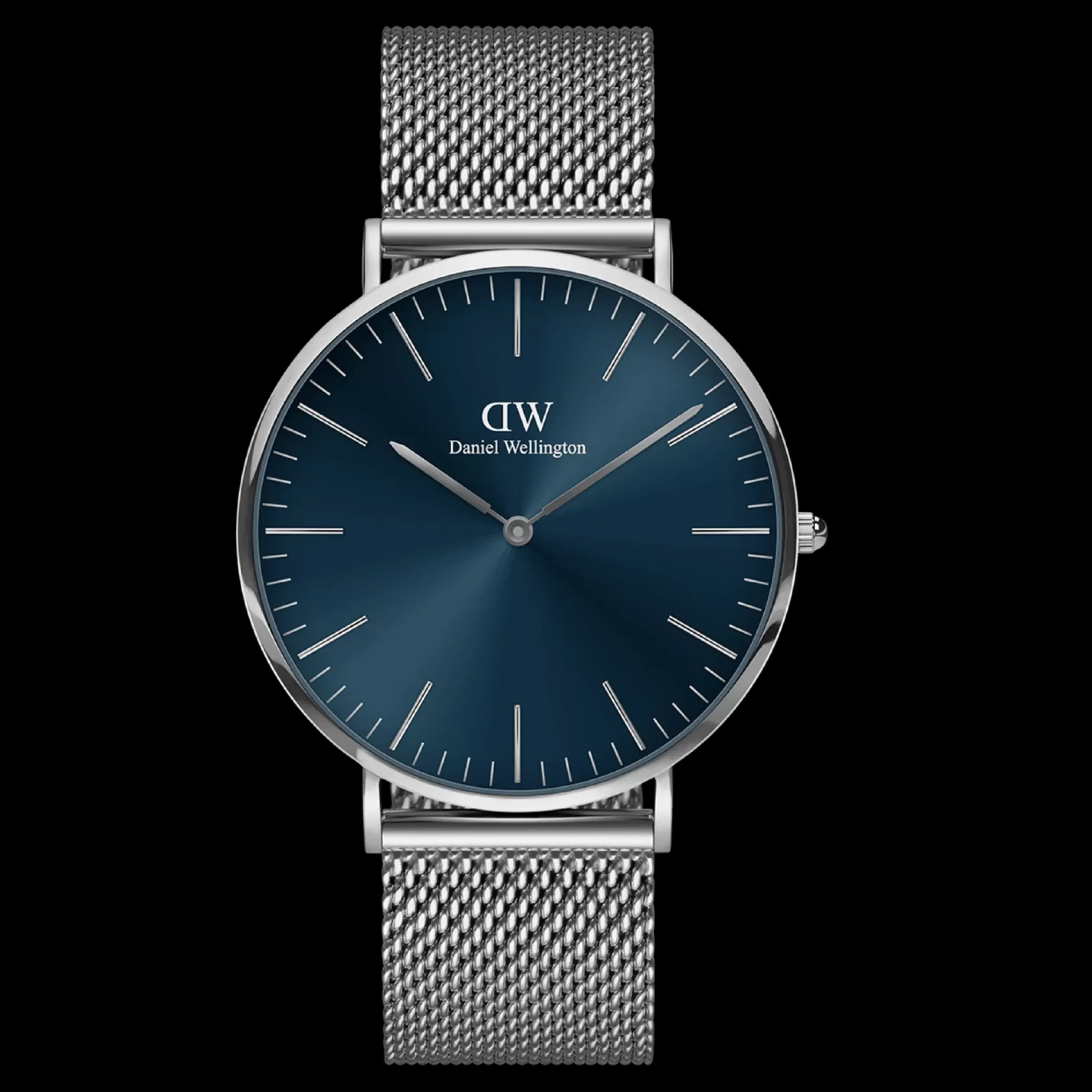 Daniel Wellington Men's Watches<Classic Mesh Arctic Silver