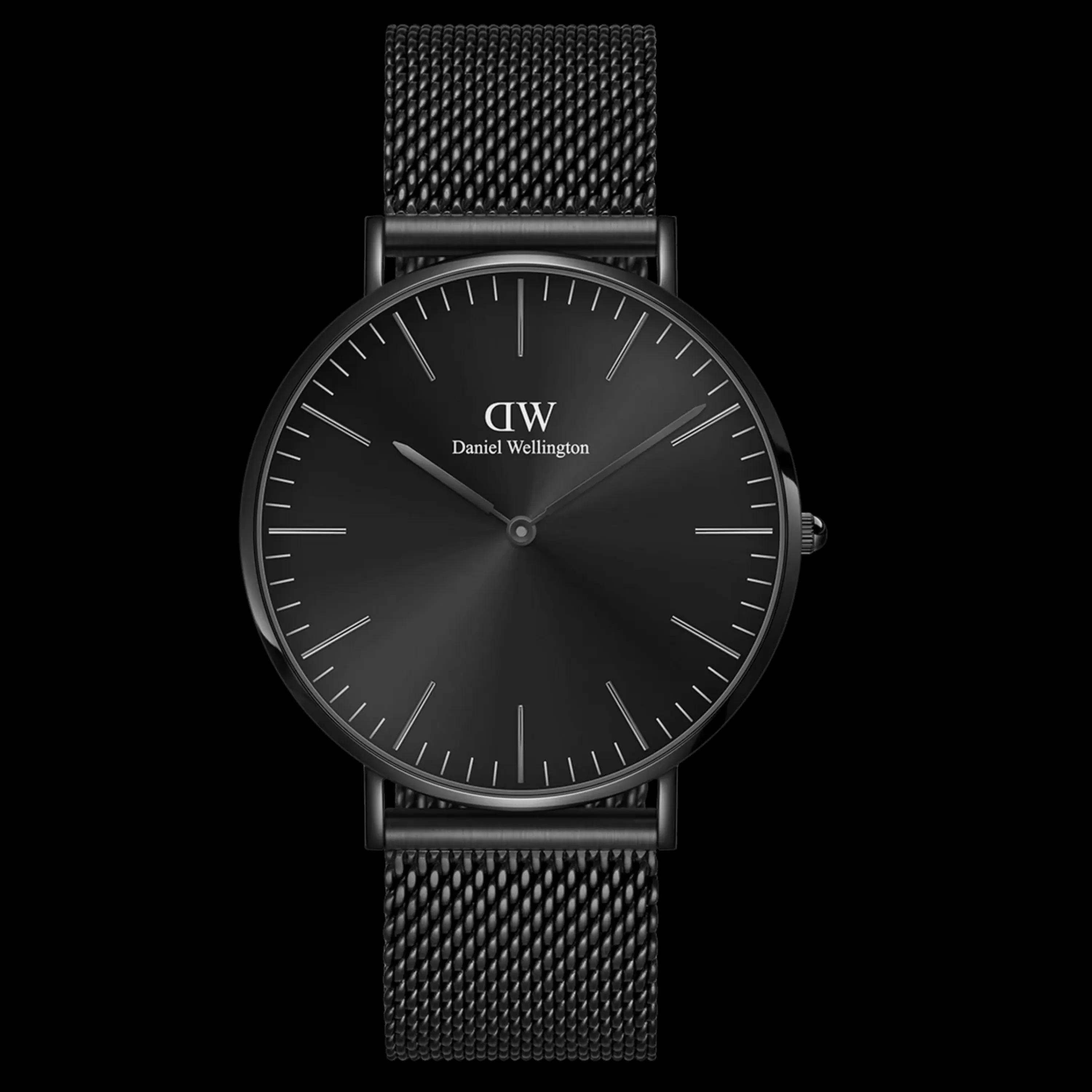 Daniel Wellington Men's Watches<Classic Mesh Onyx Black