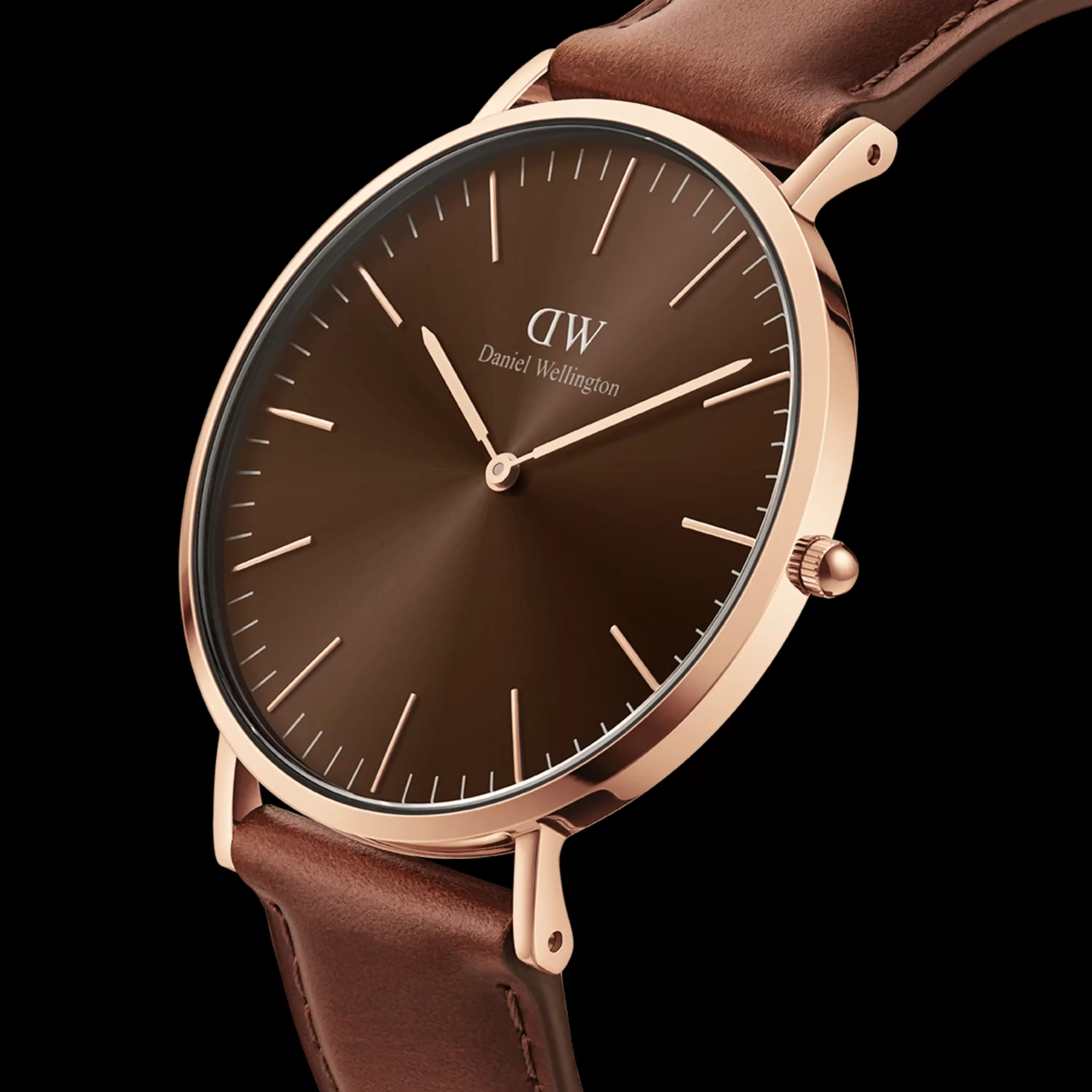 Daniel Wellington Men's Watches<Classic St Mawes Amber Rose Gold