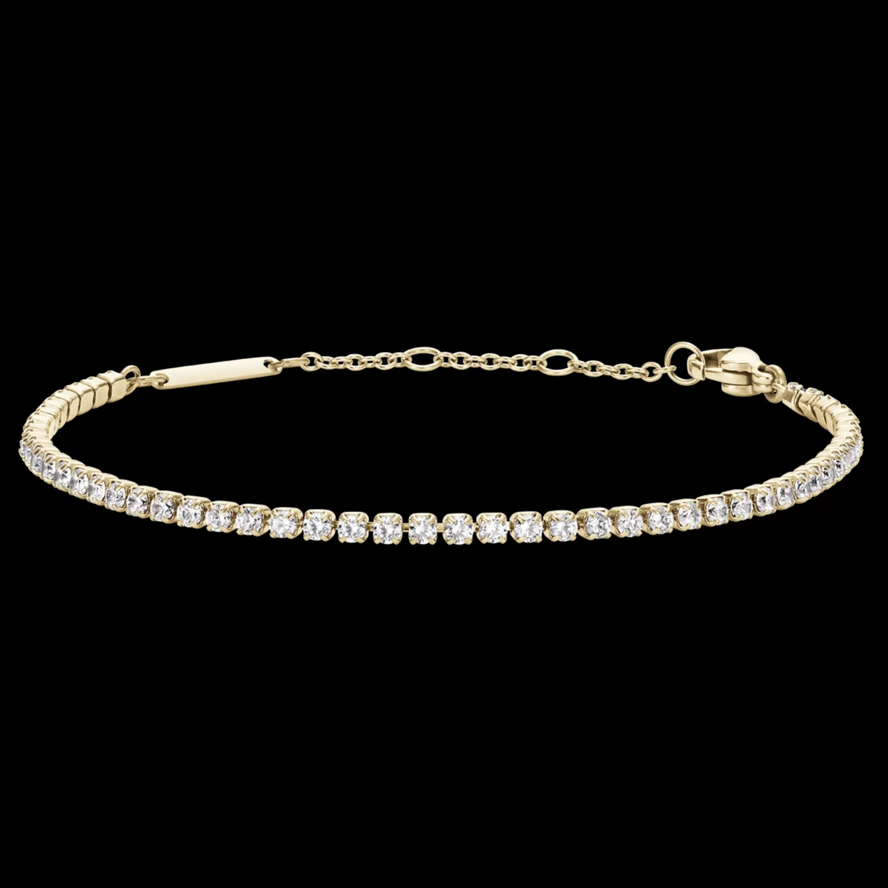 Daniel Wellington Bracelets<Classic Tennis Bracelet Gold