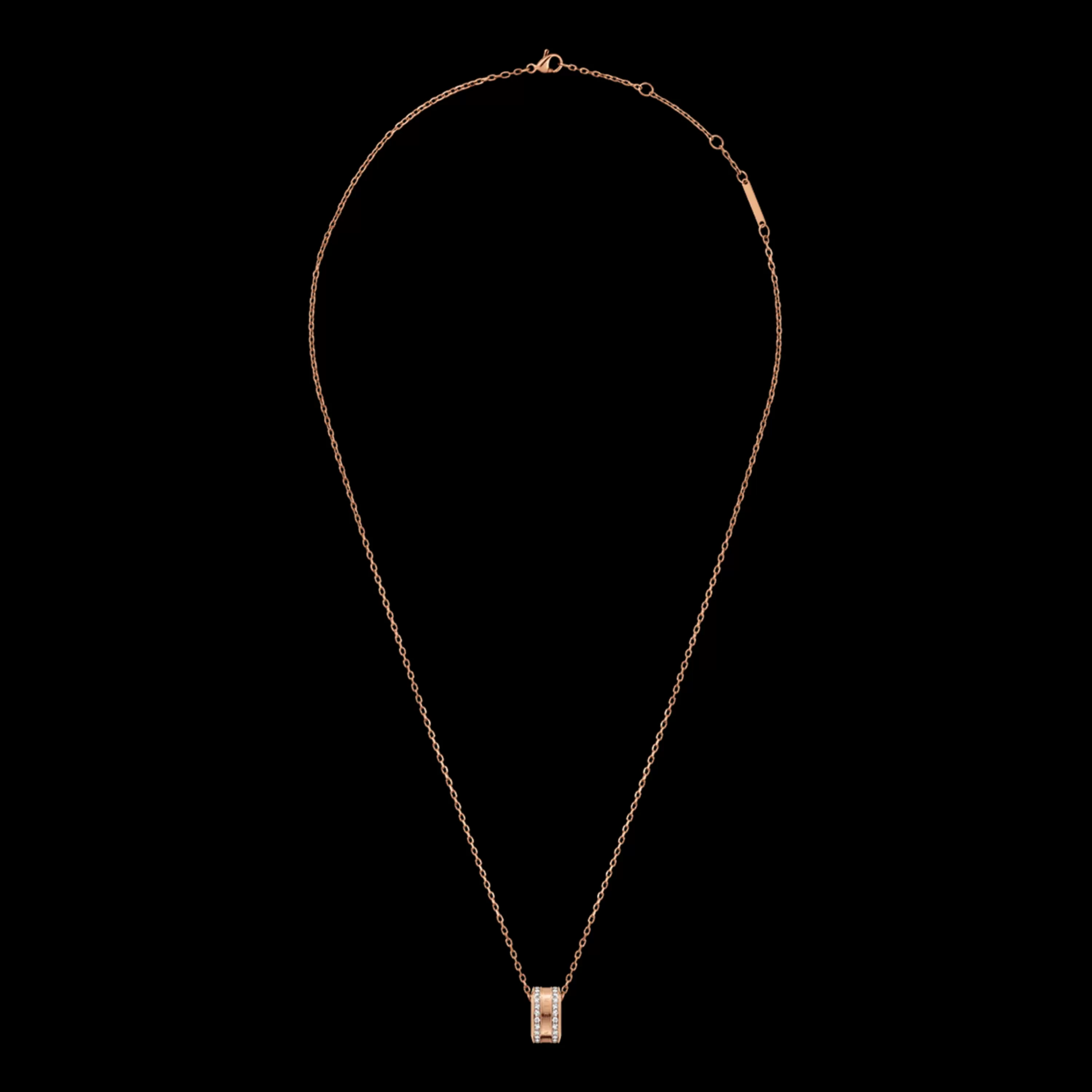 Daniel Wellington Necklaces<Elan Lumine Necklace Rose Gold