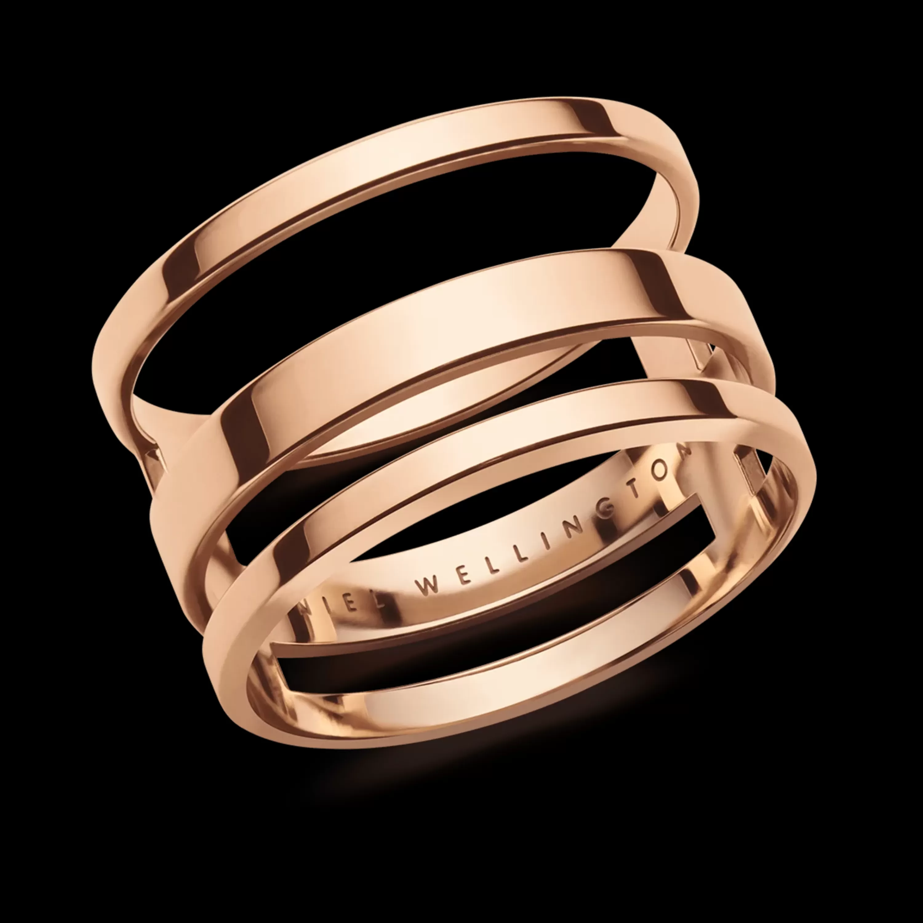 Daniel Wellington Rings<Elan Triad Ring Rose Gold