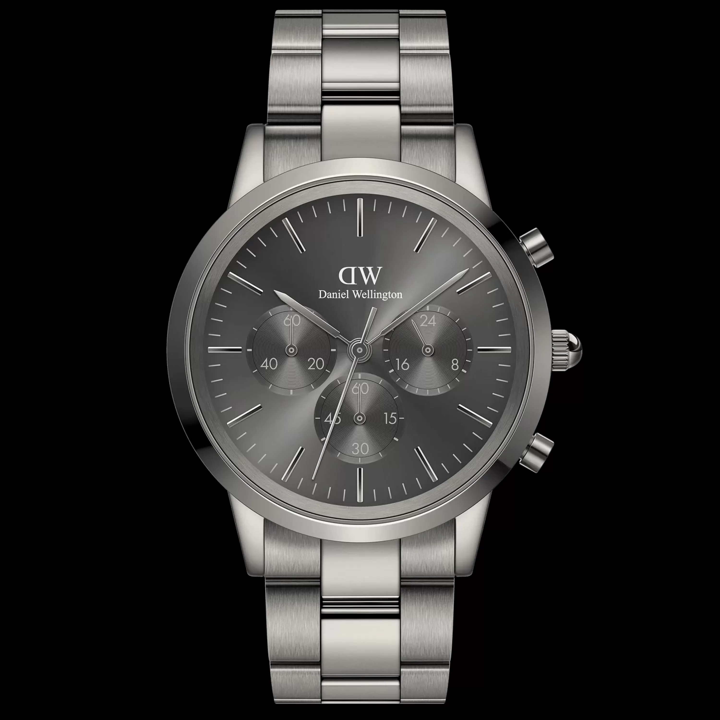 Daniel Wellington Men's Watches<Iconic Chronograph Link Gm Graphite