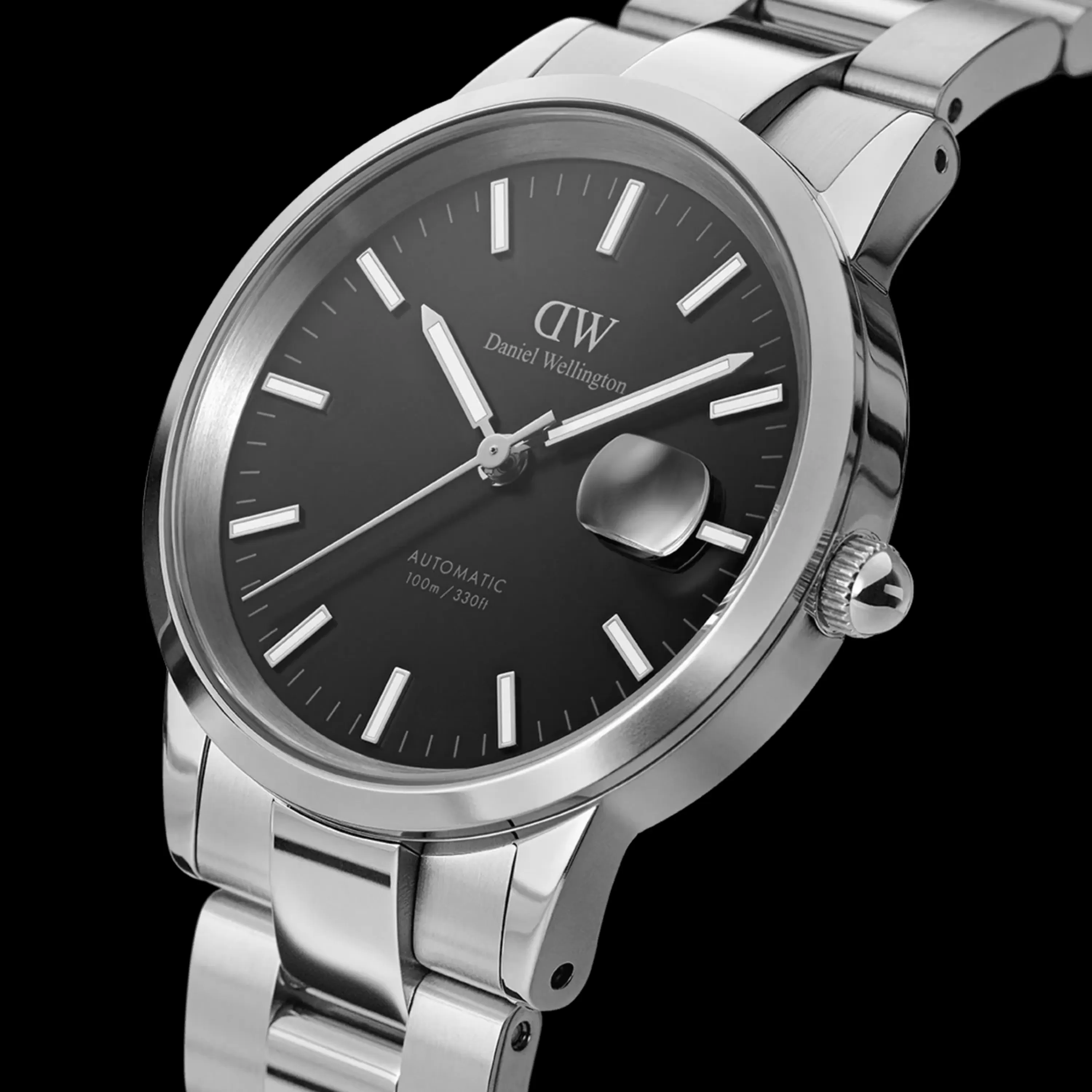 Daniel Wellington Men's Watches<Iconic Link Automatic Silver