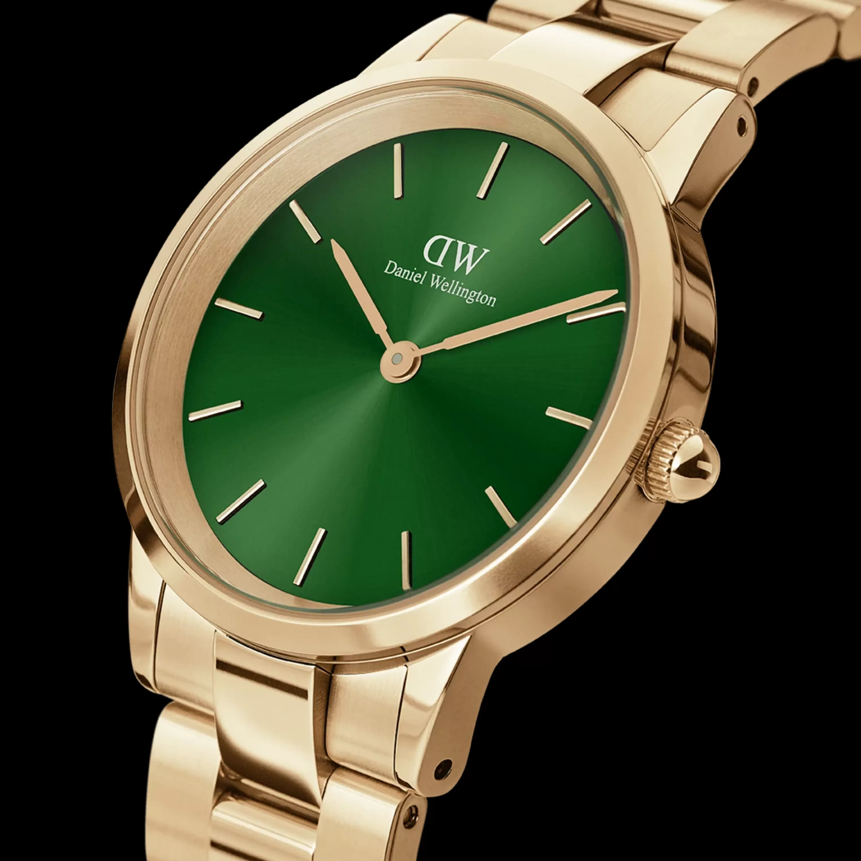 Daniel Wellington Women's Watches<Iconic Link Emerald Gold