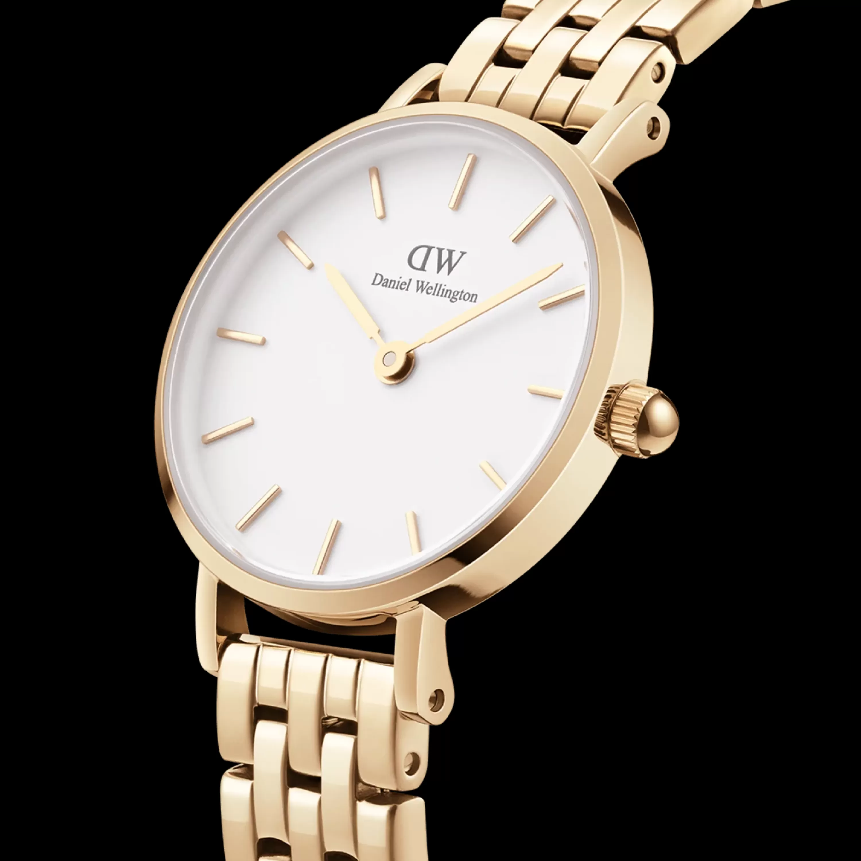 Daniel Wellington Women's Watches<Petite 5-Link Ever Gold