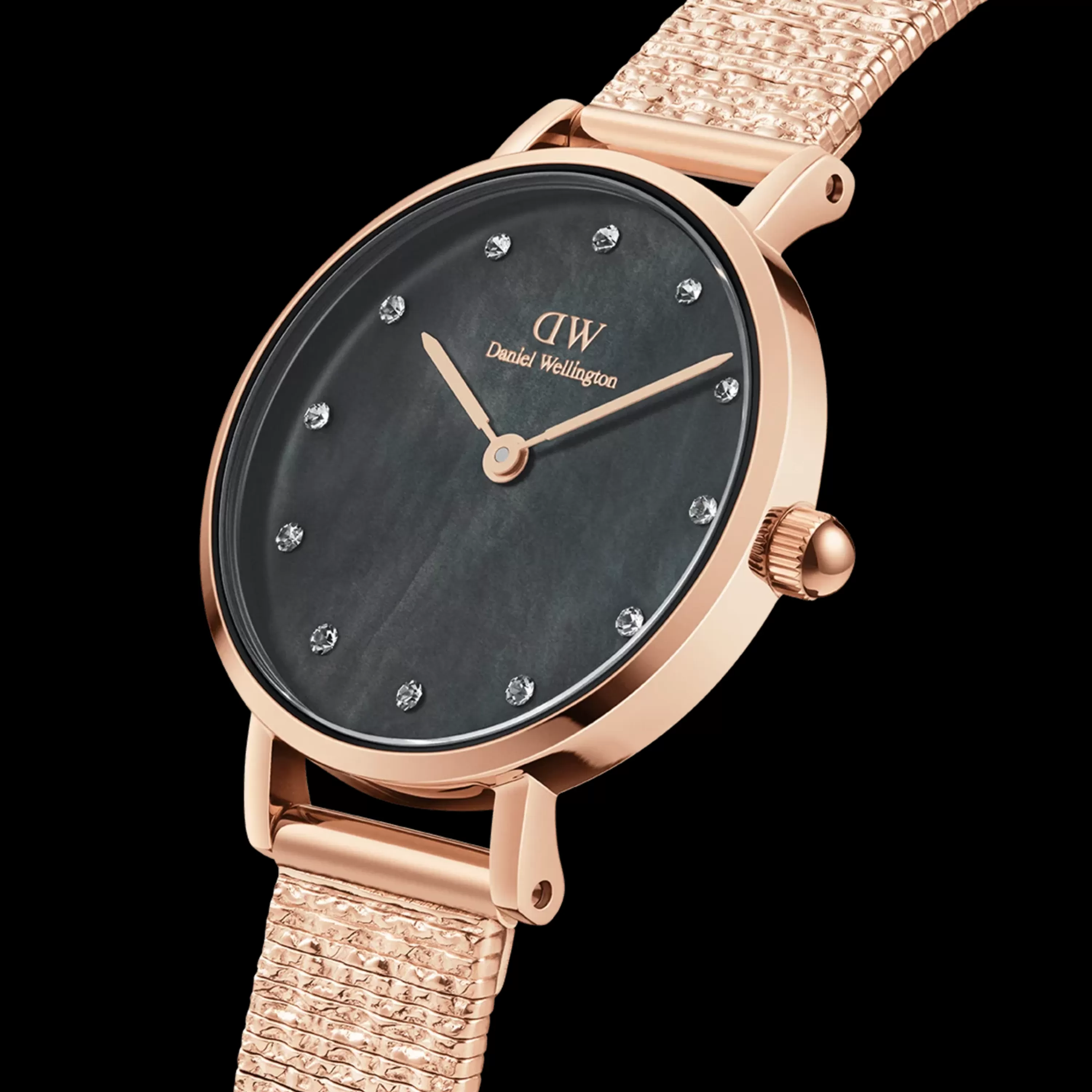 Daniel Wellington Women's Watches<Petite Lumine Pressed Piano Mop Rose Gold