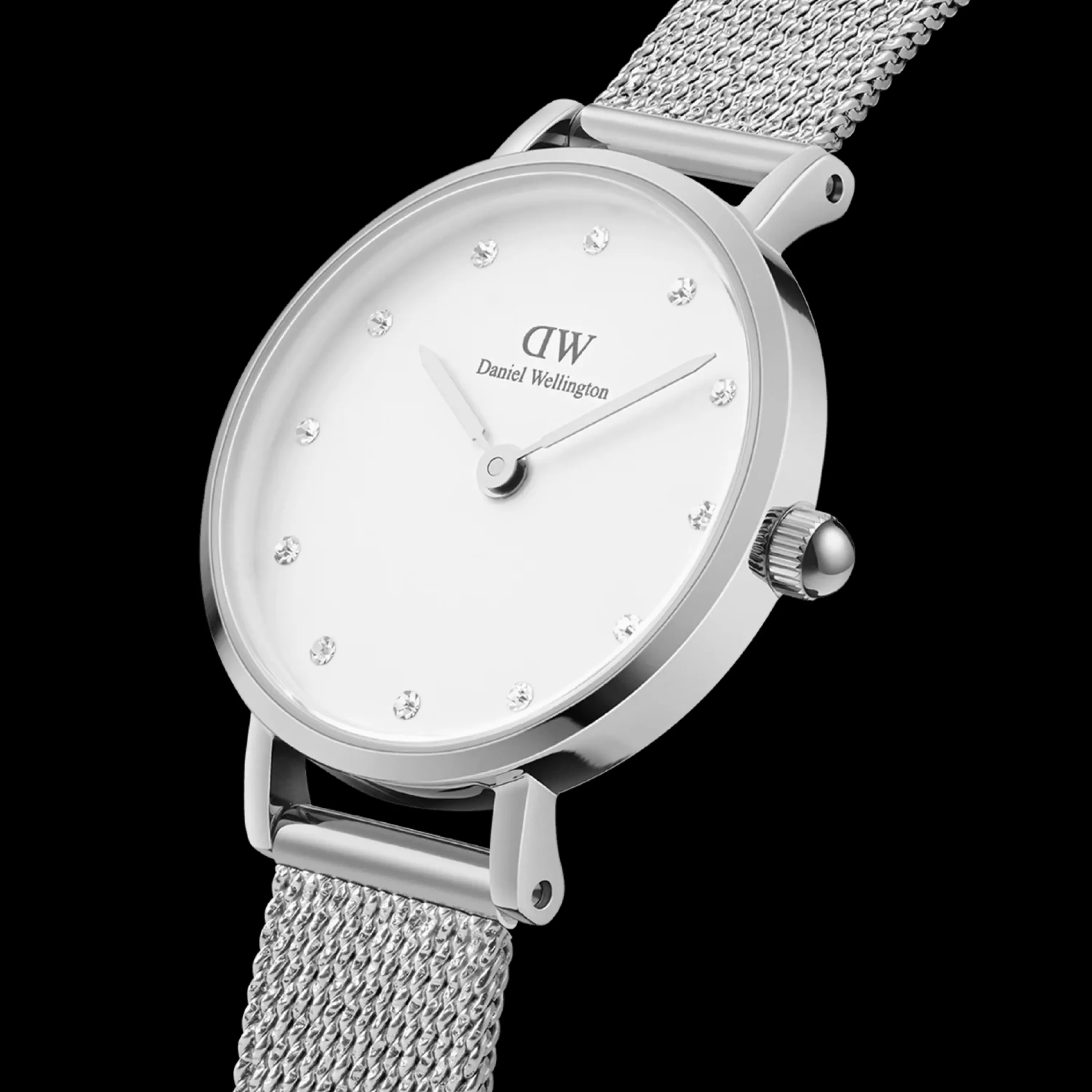 Daniel Wellington Women's Watches<Petite Lumine Pressed Sterling Silver