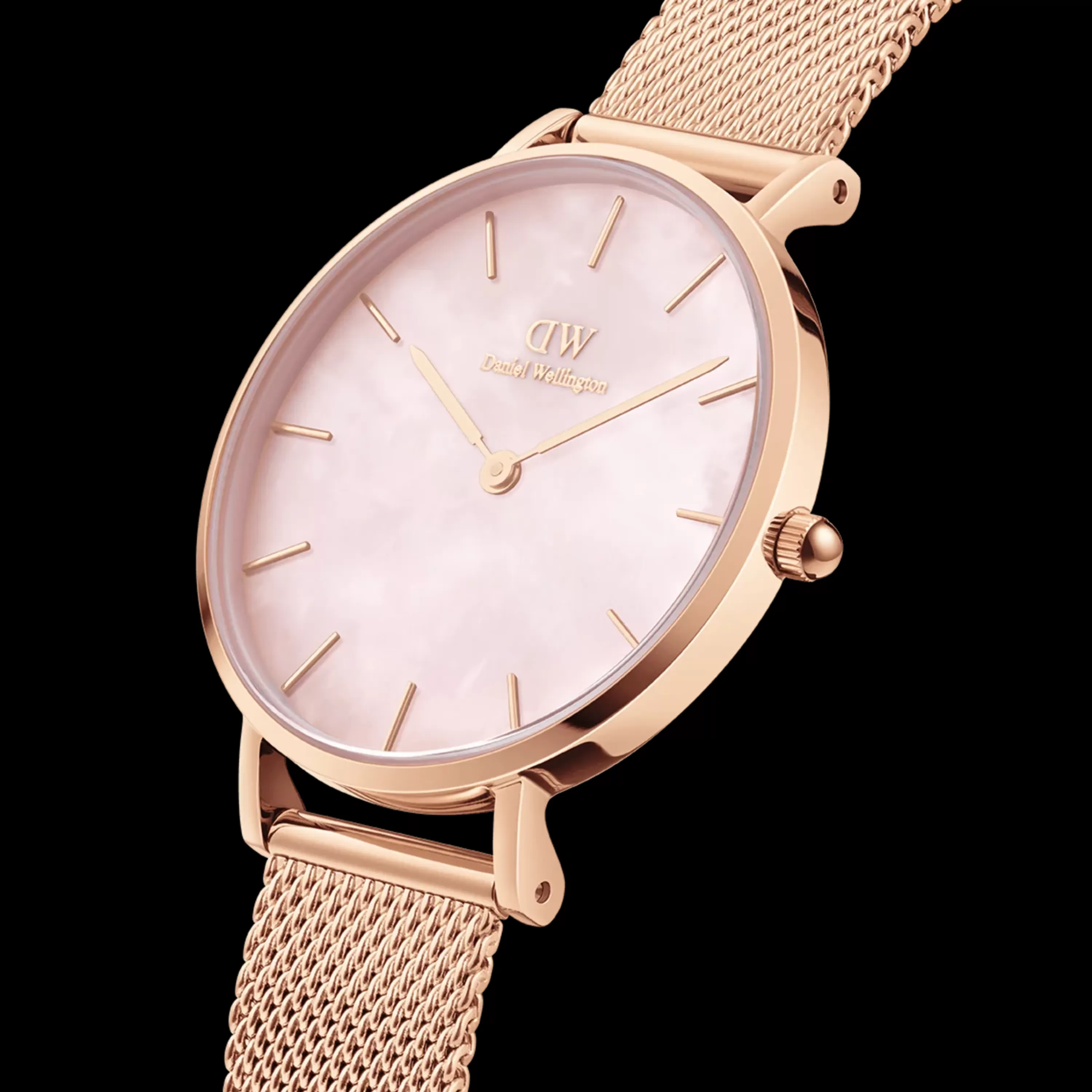 Daniel Wellington Women's Watches<Petite Melrose Pearl Mop Rose Gold