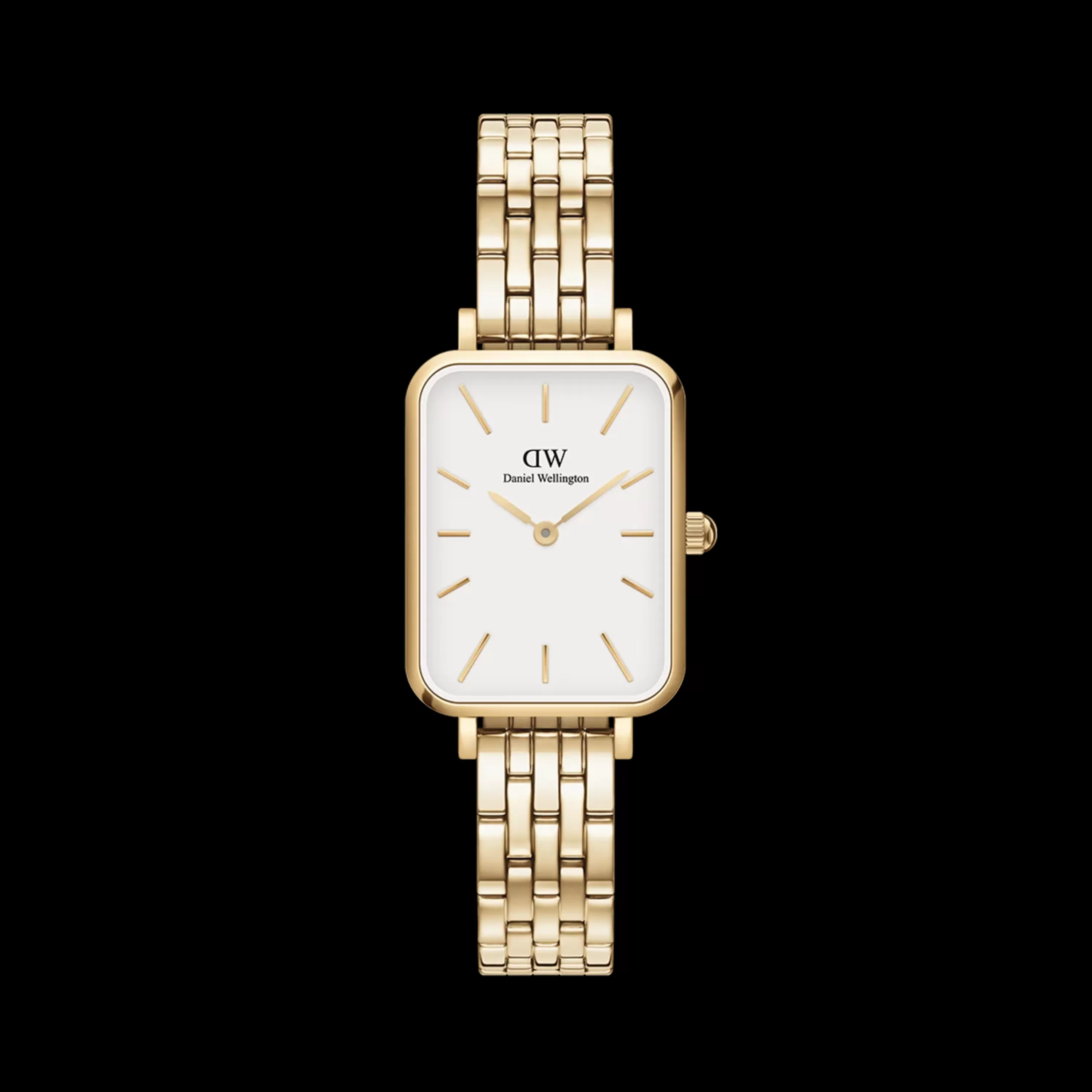 Daniel Wellington Women's Watches<Quadro 5-Link Ever Gold