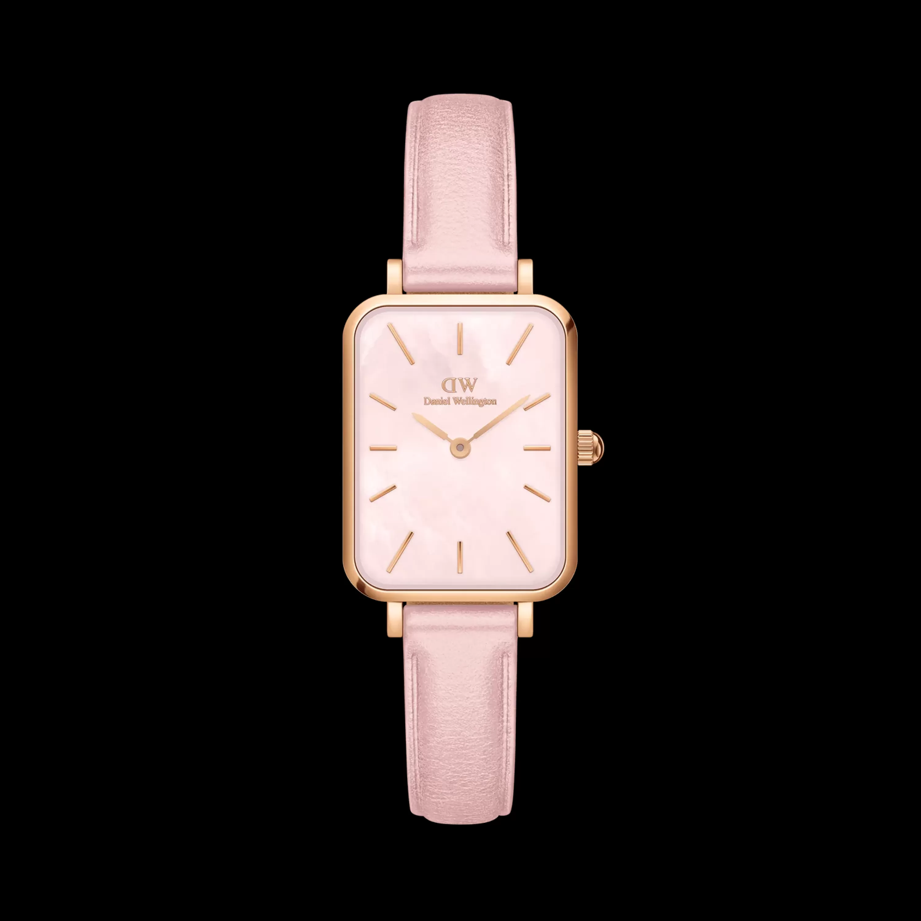 Daniel Wellington Women's Watches<Quadro Cherry Blossom Mop Rose Gold