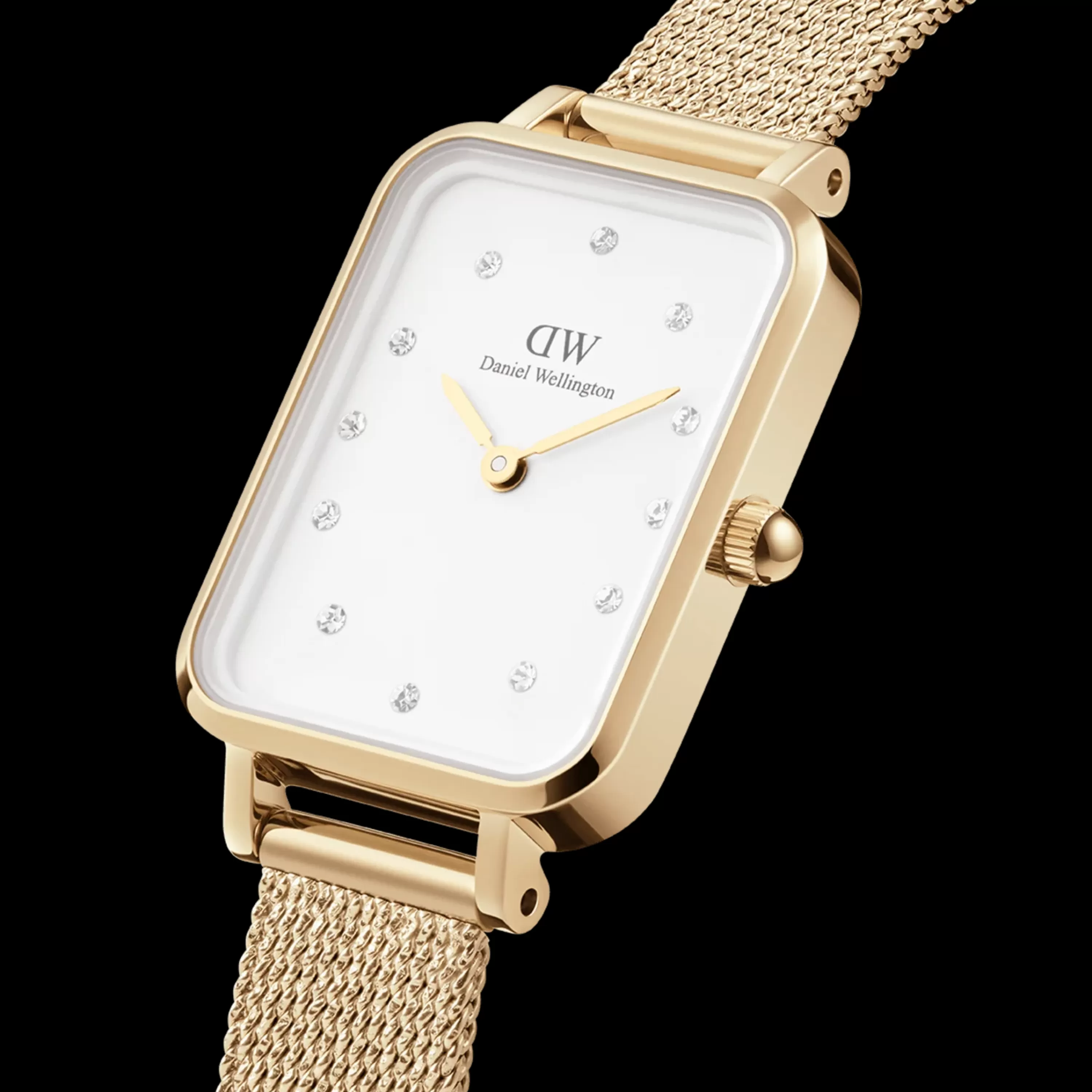 Daniel Wellington Women's Watches<Quadro Lumine Pressed Ever Gold