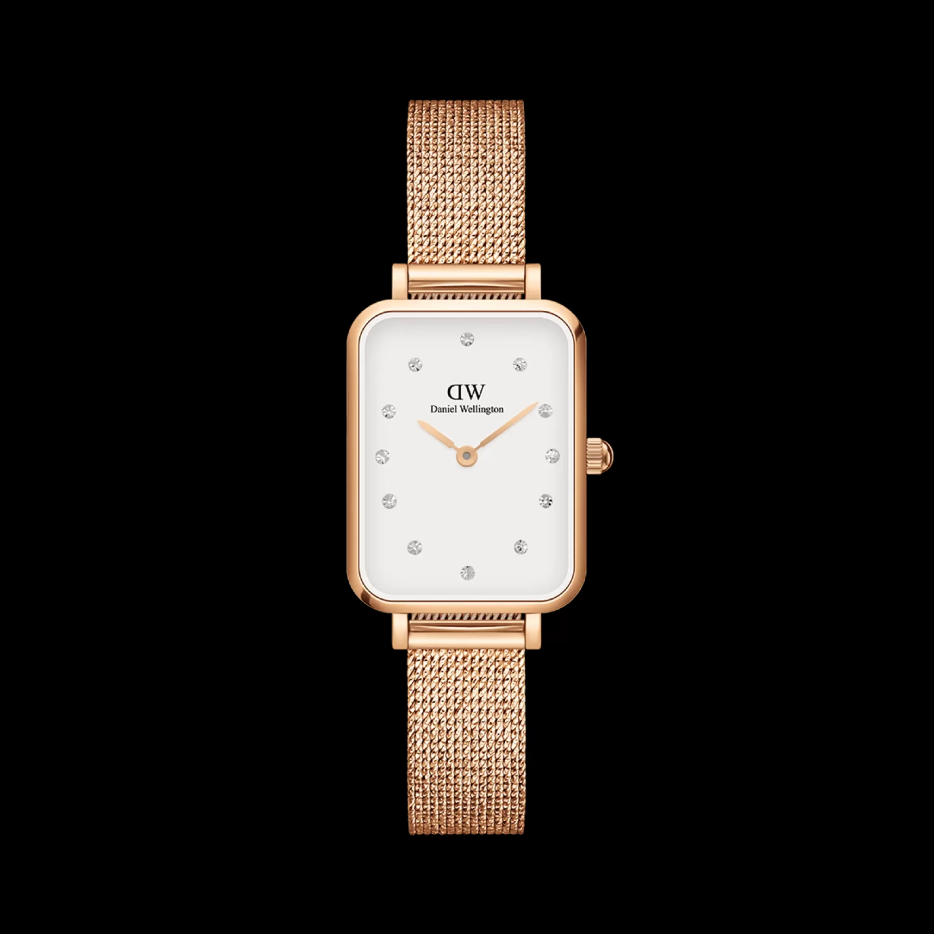 Daniel Wellington Women's Watches<Quadro Lumine Pressed Melrose Rose Gold