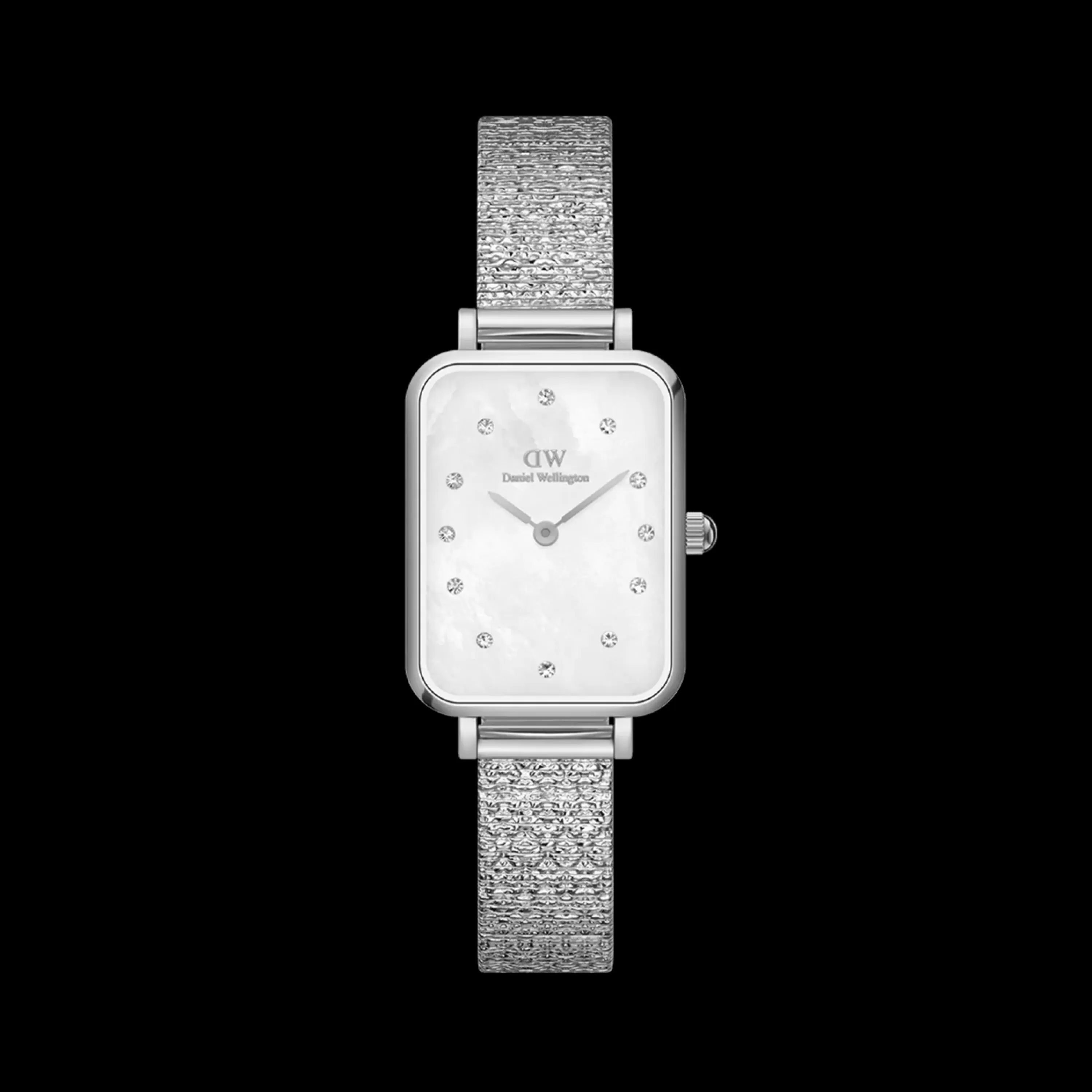 Daniel Wellington Women's Watches<Quadro Lumine Pressed Piano Mop Silver