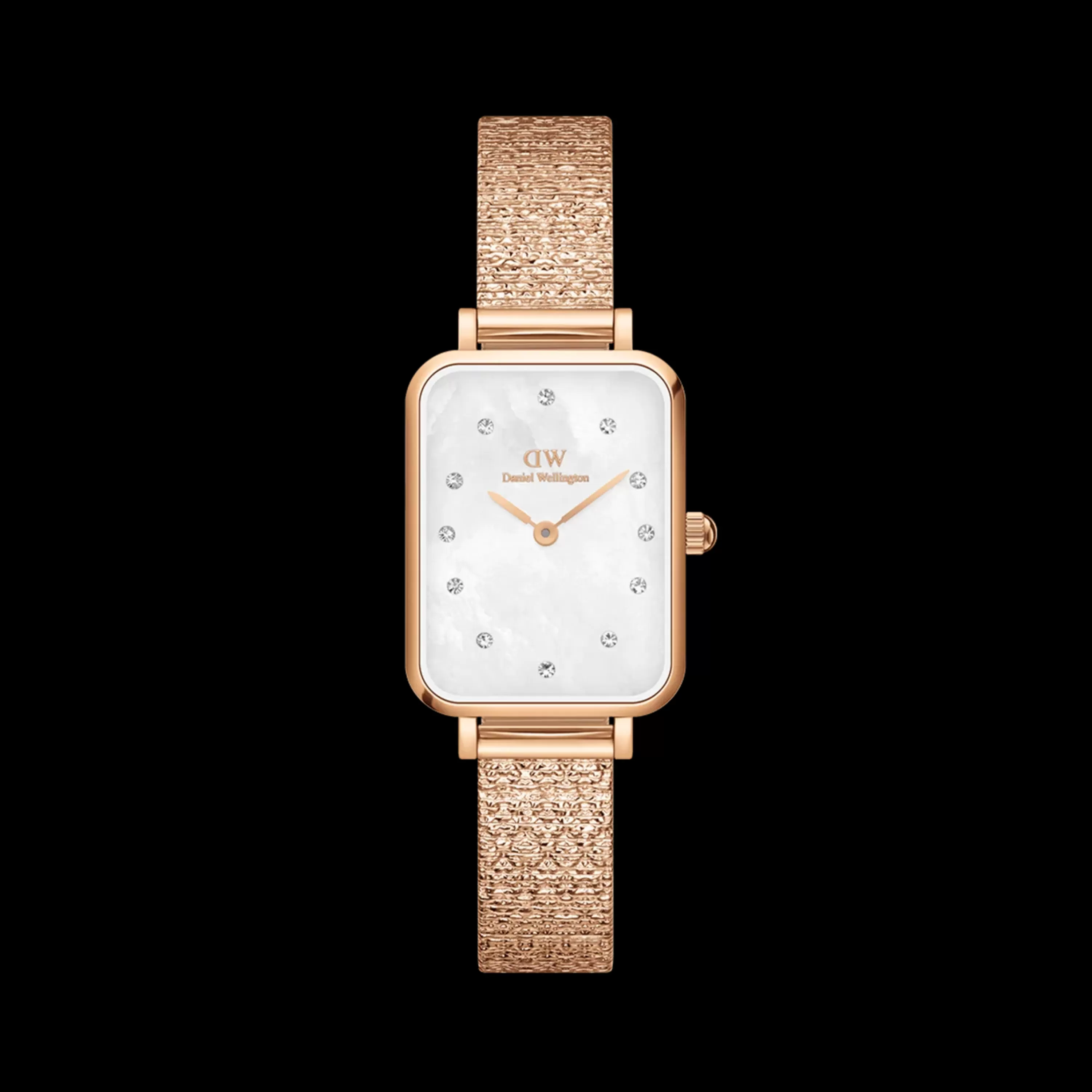 Daniel Wellington Women's Watches<Quadro Lumine Pressed Piano Mop Rose Gold