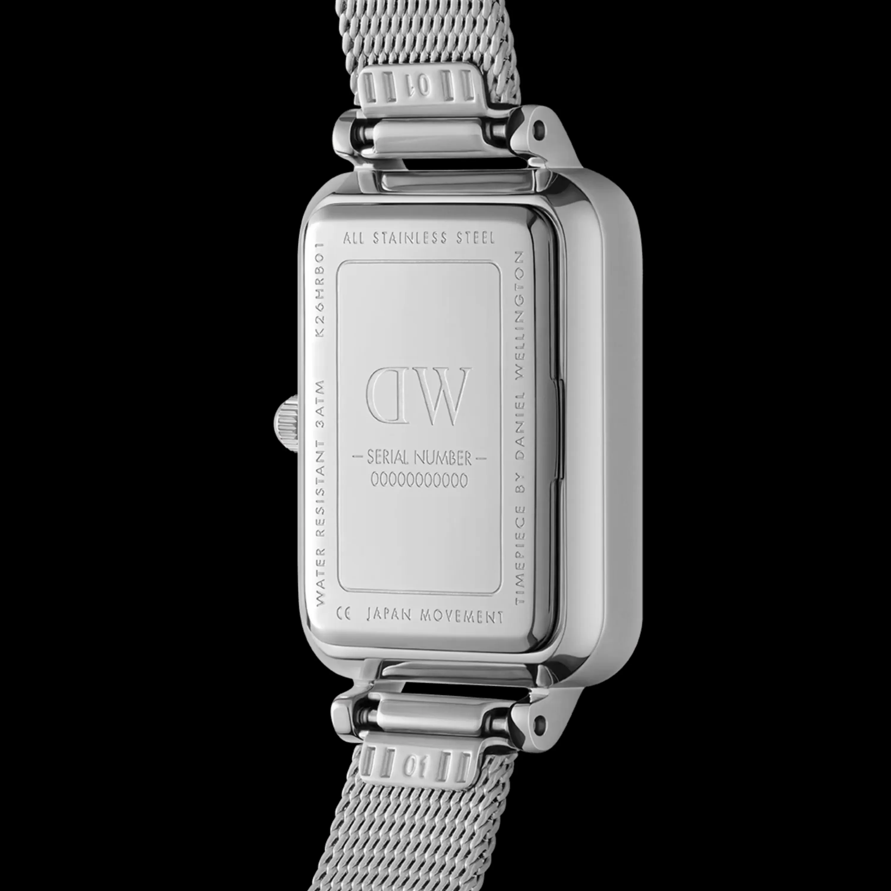 Daniel Wellington Women's Watches<Quadro Lumine Pressed Piano Mop Silver