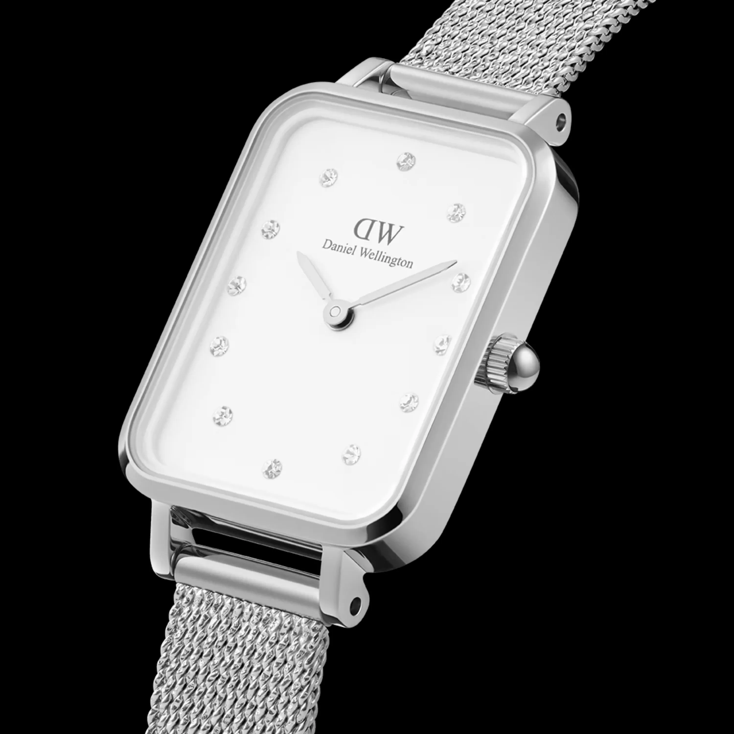 Daniel Wellington Women's Watches<Quadro Lumine Pressed Sterling Silver