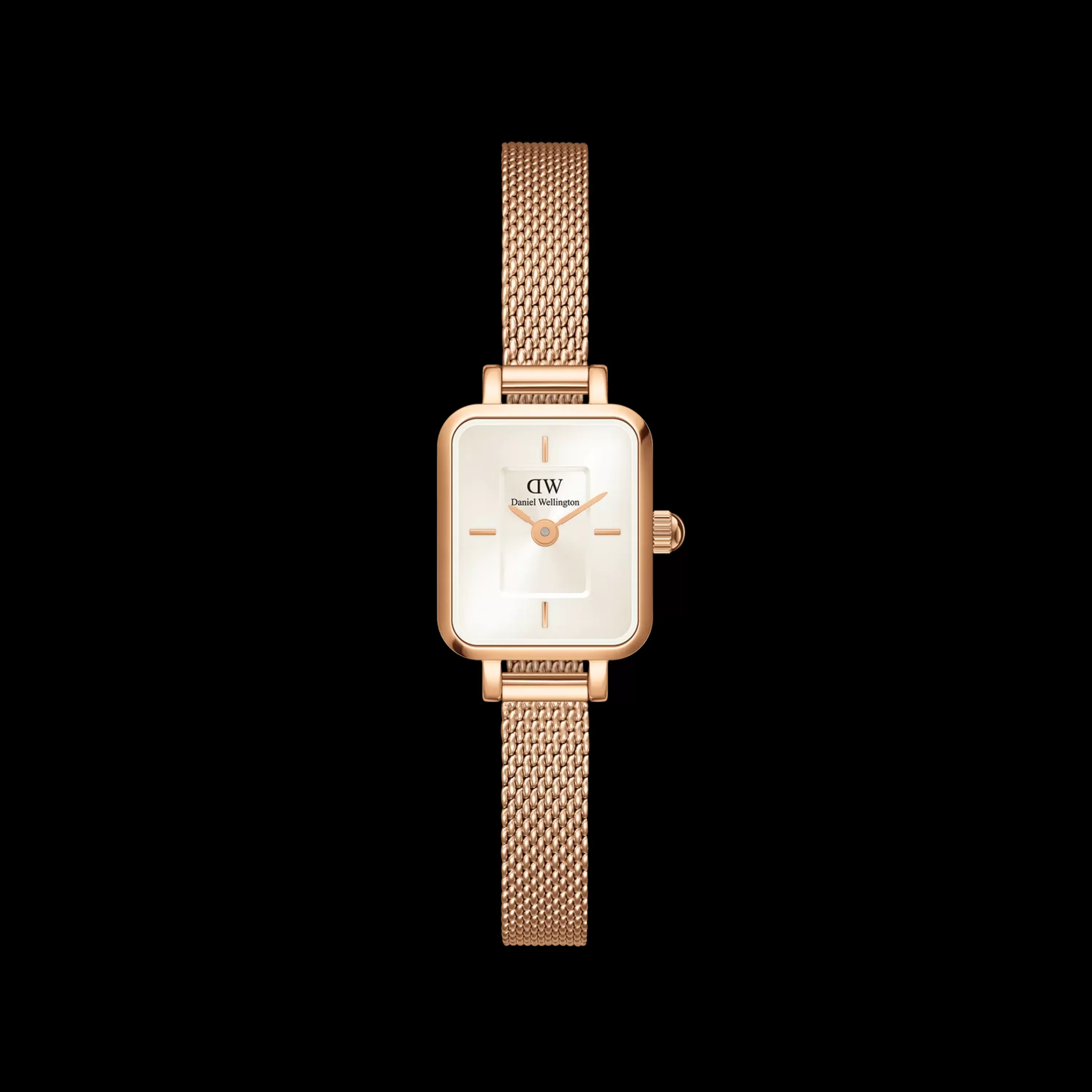 Daniel Wellington Women's Watches<Quadro Mini Melrose Champagne Rose Gold