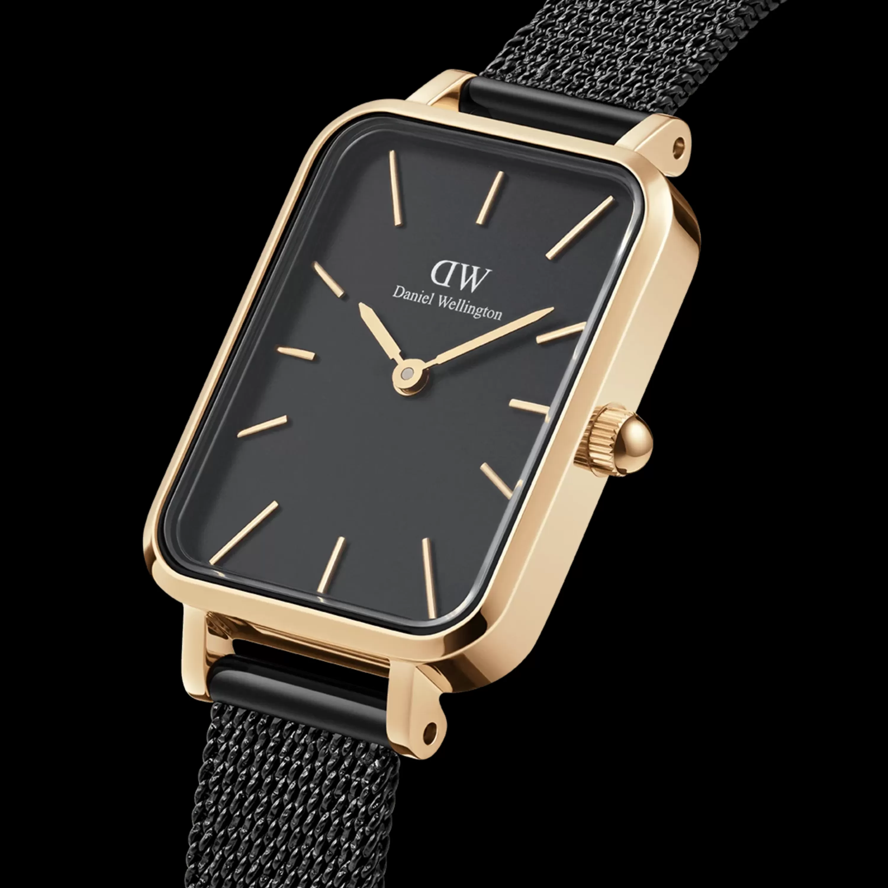 Daniel Wellington Women's Watches<Quadro Pressed Ashfield Gold